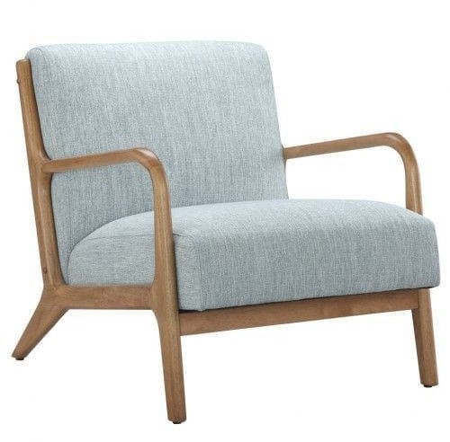 Modern Chair, Beech wood, Gray - BF137