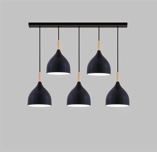 Ceiling lamp 15?*15 cm - black