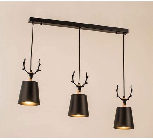 Ceiling lamp 100*60 cm - black