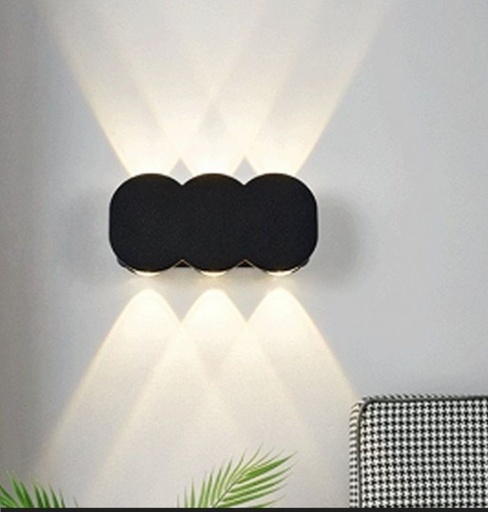 Wall lamp 5*15 cm - black