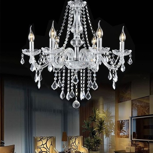 Asfour Chandelier - 6 bulb - 14001-6