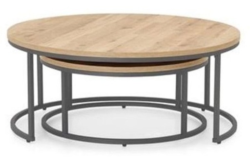 Coffee table set, Black*Beige - Hin.205