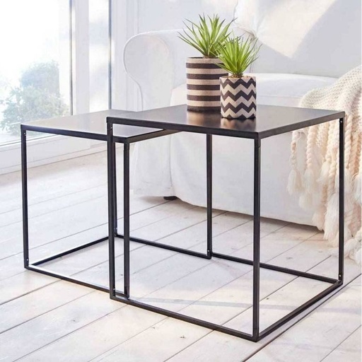 Coffee table set, Black - st85