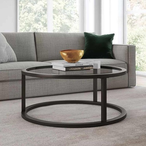 Coffee table, Black, 70*45cm - st98