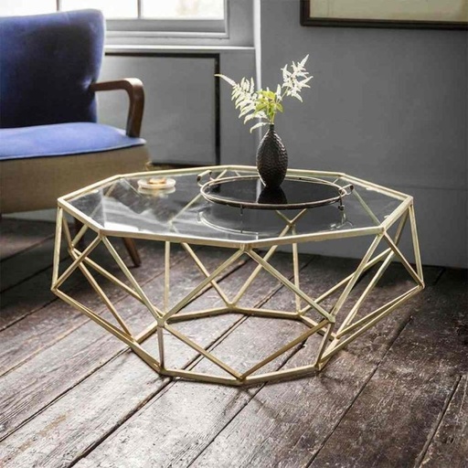 Coffee Table, Gold - st124