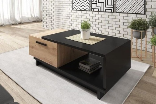 Coffee table, Beige/Black - Lt011