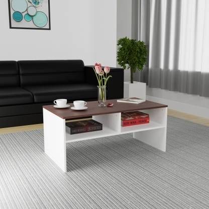 Coffee Table, White*Brown - BRT59