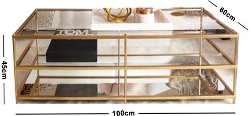 Coffee table, Gold - RT1046