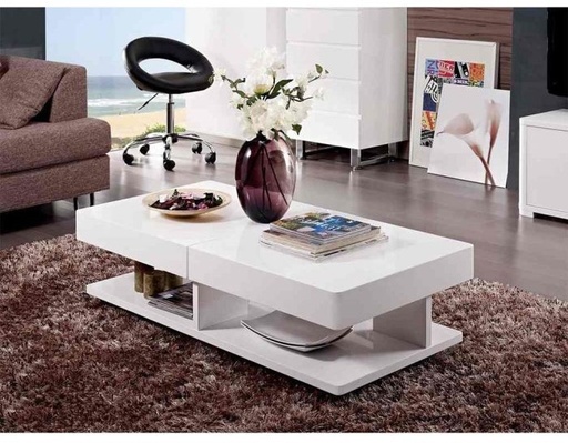 Coffee Table, White - BRT85