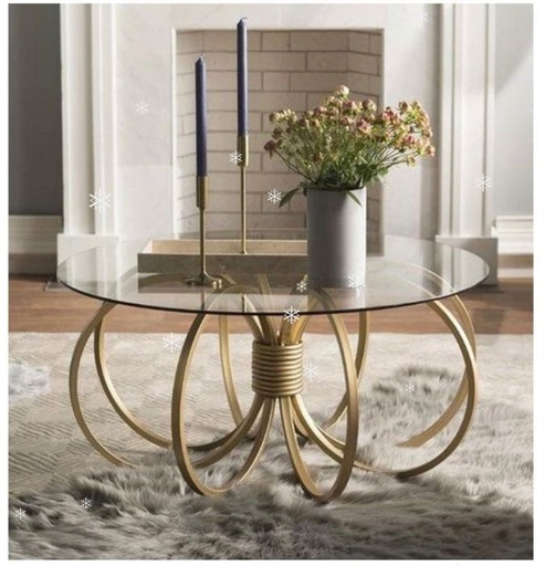 Coffee Table, Gold - RT1040