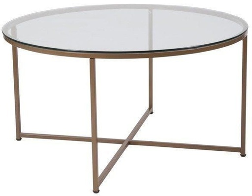 Coffee table, Gold, 70cm - HACME03