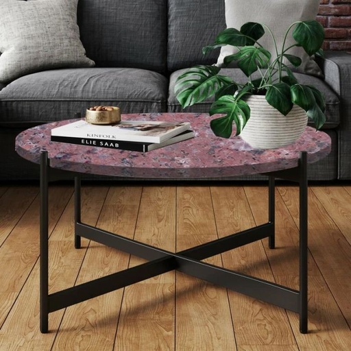 Coffee table, Black*Red - EM28