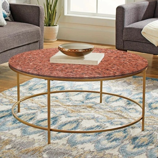 Coffee table, Gold*Red - EM5