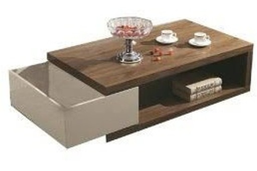 Coffee table, White*Wooden - A013