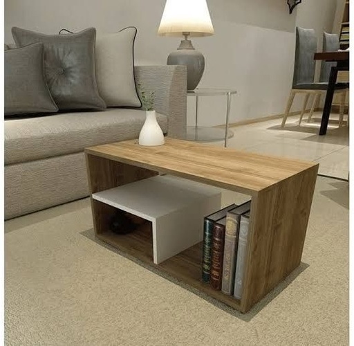 Coffee table, Wooden*White - A009