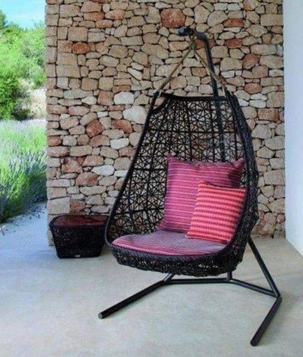 Swing Chair, Black - SH-128