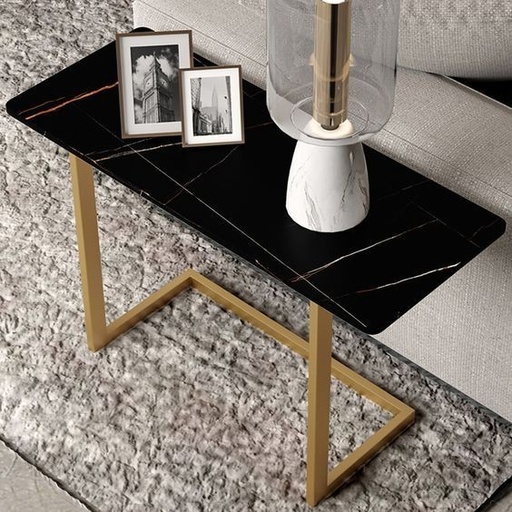 Side Table, Black*Gold - EM61