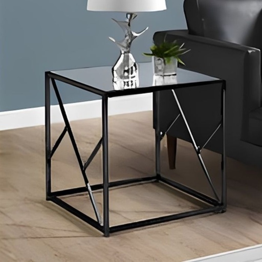 Side table, 50x50x50cm, Black - S32