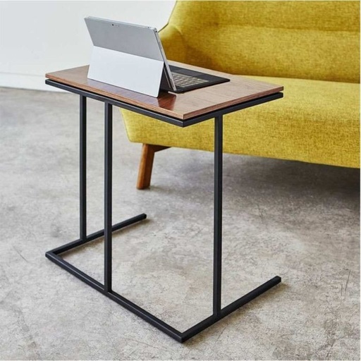 Side table, 60x40x60x38cm, Brown - S16