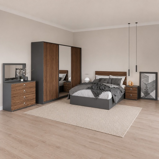 غرفة نوم 5 قطع MDF وكونتر – SZR03