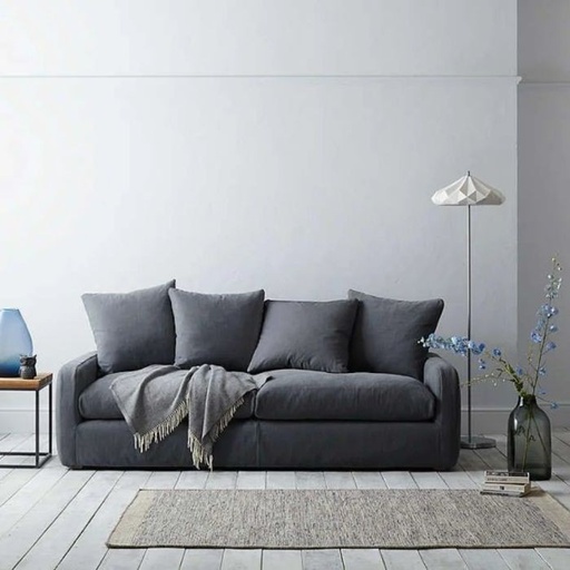 Sofa 180 cm, gray - DVR 04