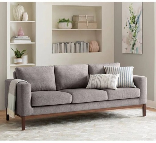 Sofa 3-seat, Gray - DVR 80