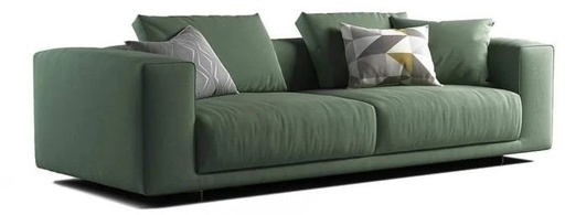 Sofa soft foam, Beech wood, Off White - BF33