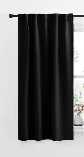 Blackout curtain, Black, 132*160cm - cat-94