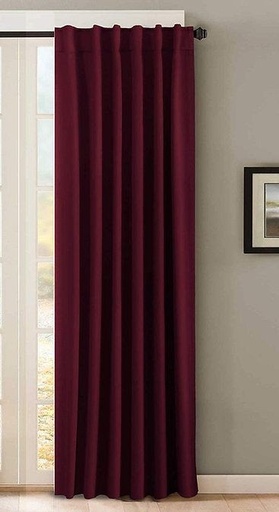 Blackout curtain, Dark Red, 140*240cm - cat-86