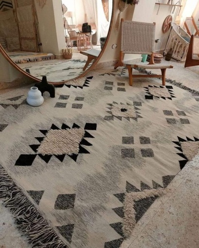 Handmade Wool Rug - Sc3