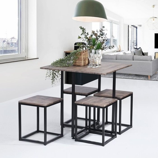 Metal Dining Table - cal.din.39