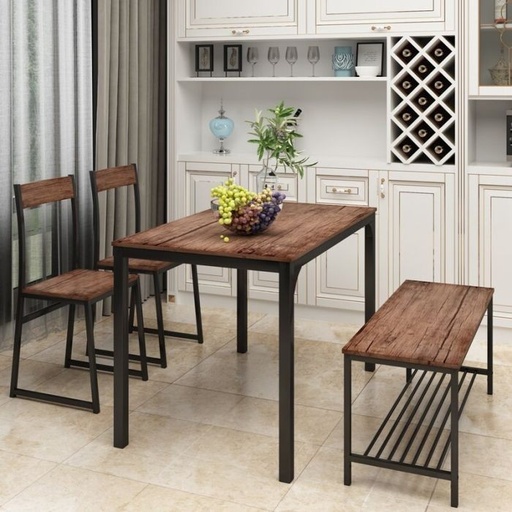 Metal Dining Table - cal.din.37
