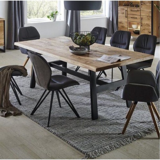 Metal Dining Table - 180 cm