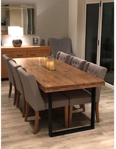 Metal Dining Table - cal.din.22