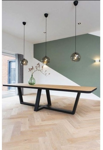 Metal Dining Table - cal.din.21