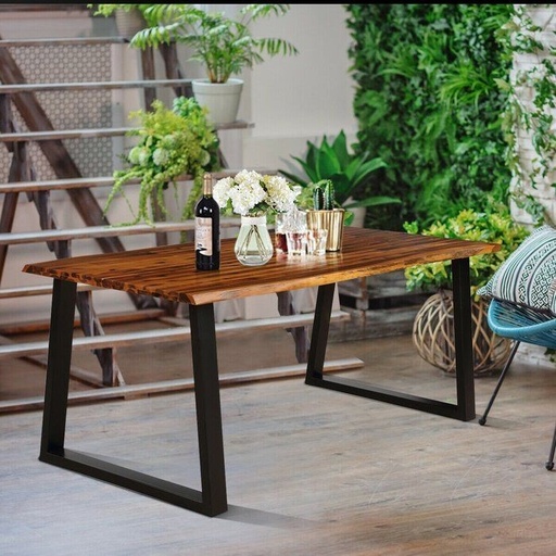 Metal Dining Table - cal.din.13
