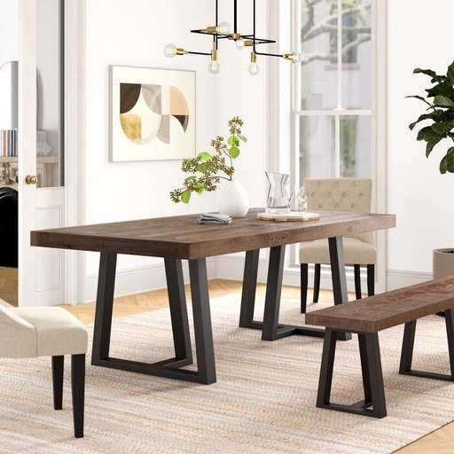 Metal Dining Table - cal.din.09