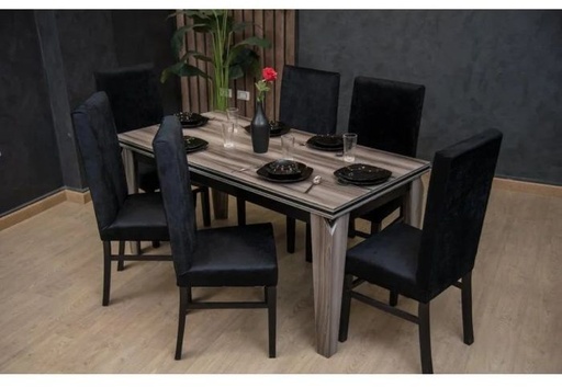 Dining table with 6 chairs - DIR 9