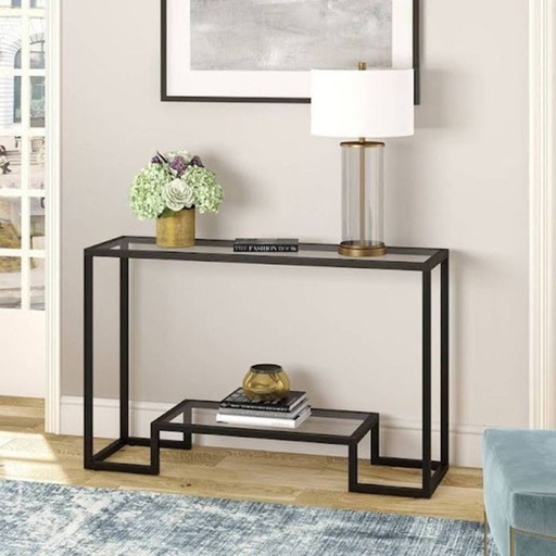 Console, 90x30x100cm, Black - S1