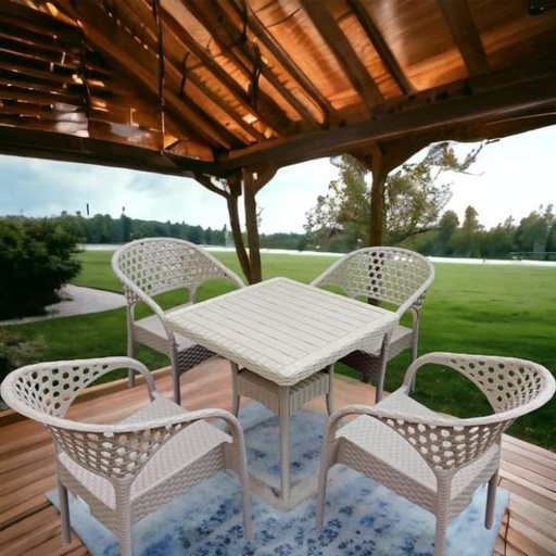 Outdoor furniture set, 4 Chairs and Table - S 26