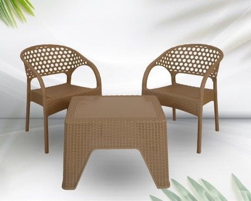 Outdoor furniture set, 2 Chairs and Table - S 23