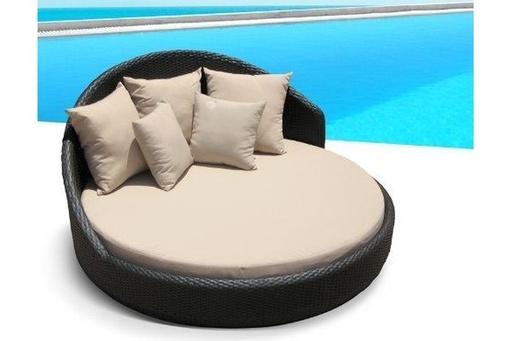 Outdoor Sofa Black R59