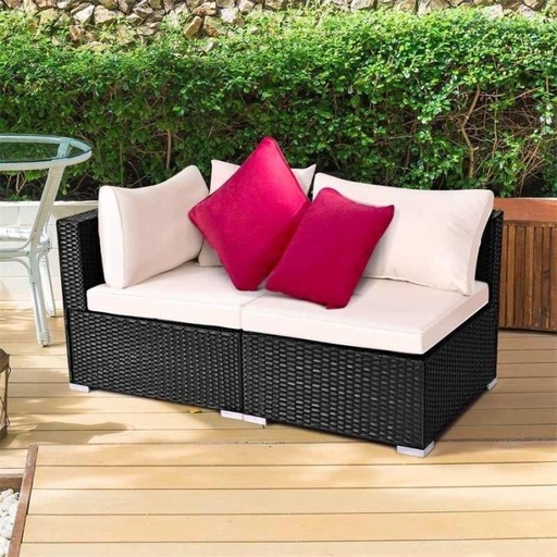 Outdoor Sofa black R52