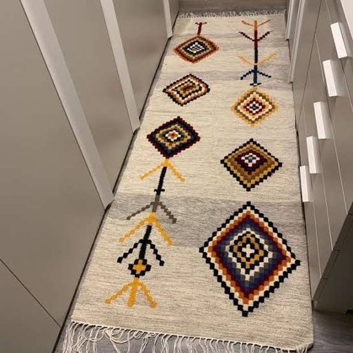 Handmade Wool Rug - Sc54