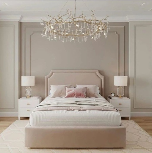 Bed Beige BED-EG 93