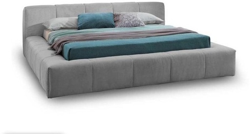 Modern bed, gray - ABR023-160cm