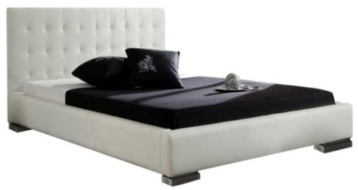 Modern bed, Off white - ABR011