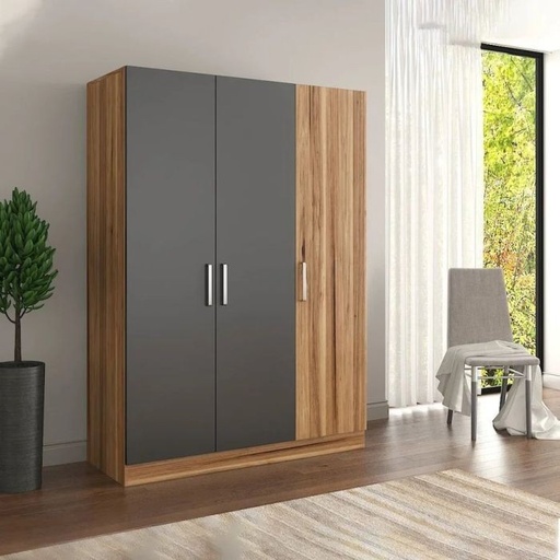 Wardrobe 150 cm - WOOD 49