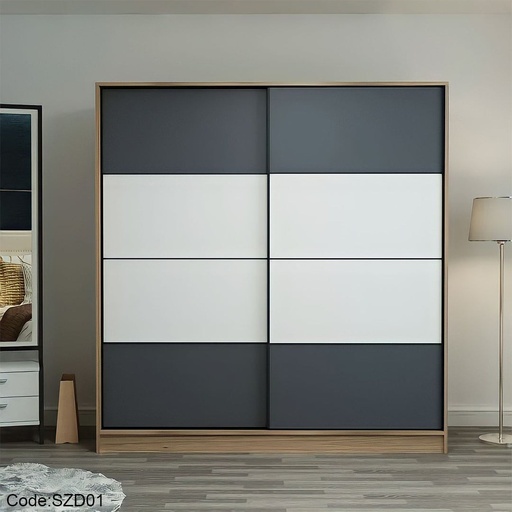 دولاب MDF ضلفتين – SZD01