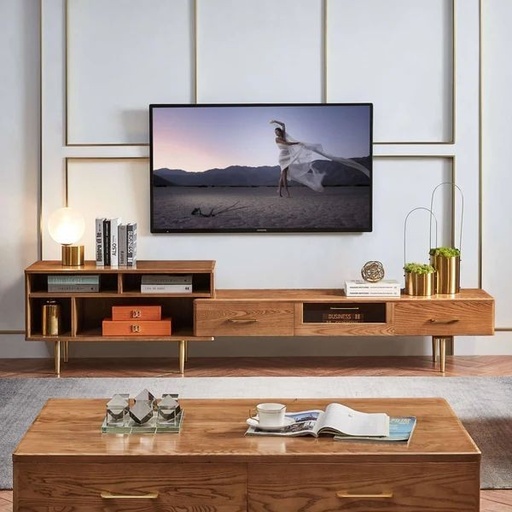 TV Unit, Wood - HI452